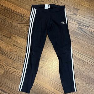 Black adidas leggings! Size medium